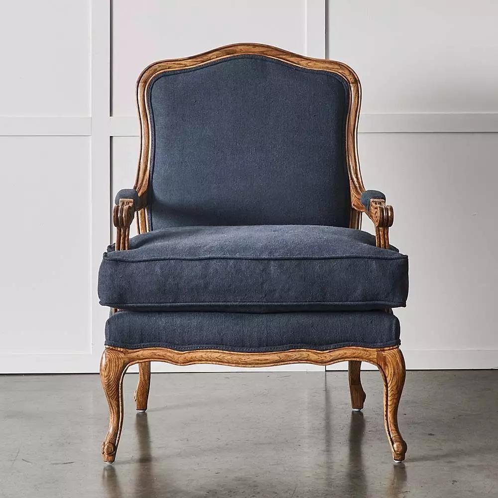 Armchairs | French Armchair Graphite Armchairs Armchairs