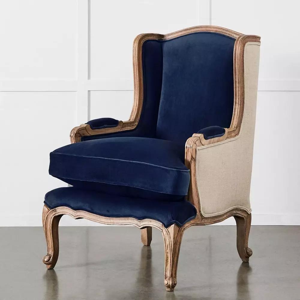 Armchairs | Khadi Indigo Armchair Indigo Armchairs Armchairs