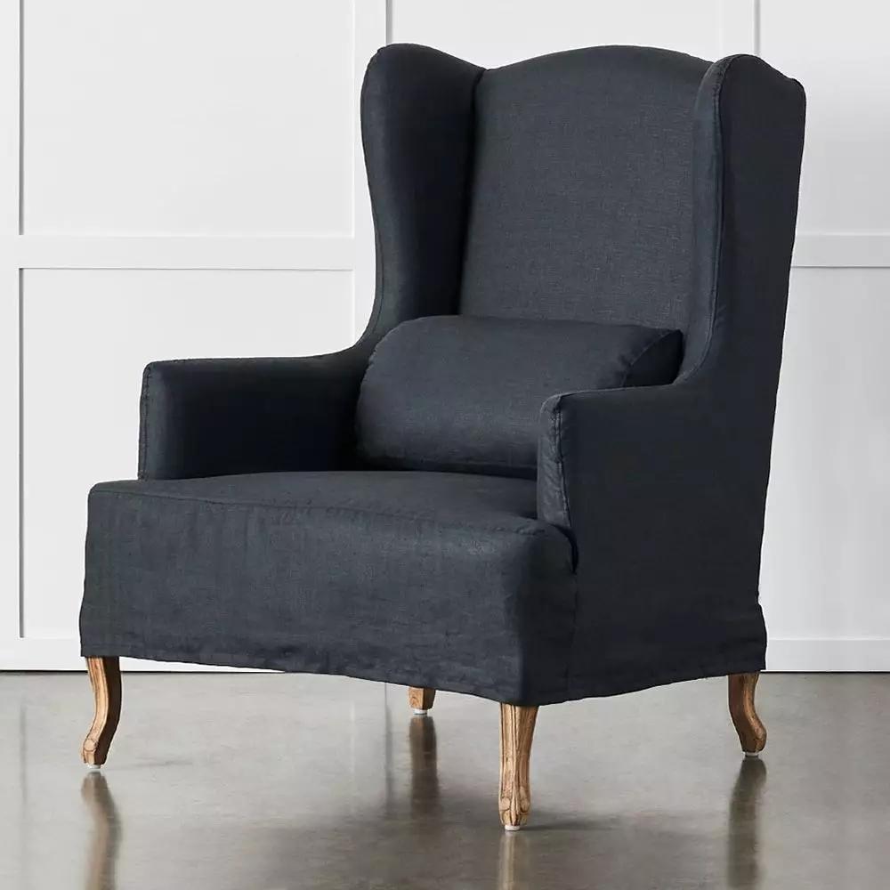 Armchairs | Ludwig Armchair Ink Armchairs Armchairs