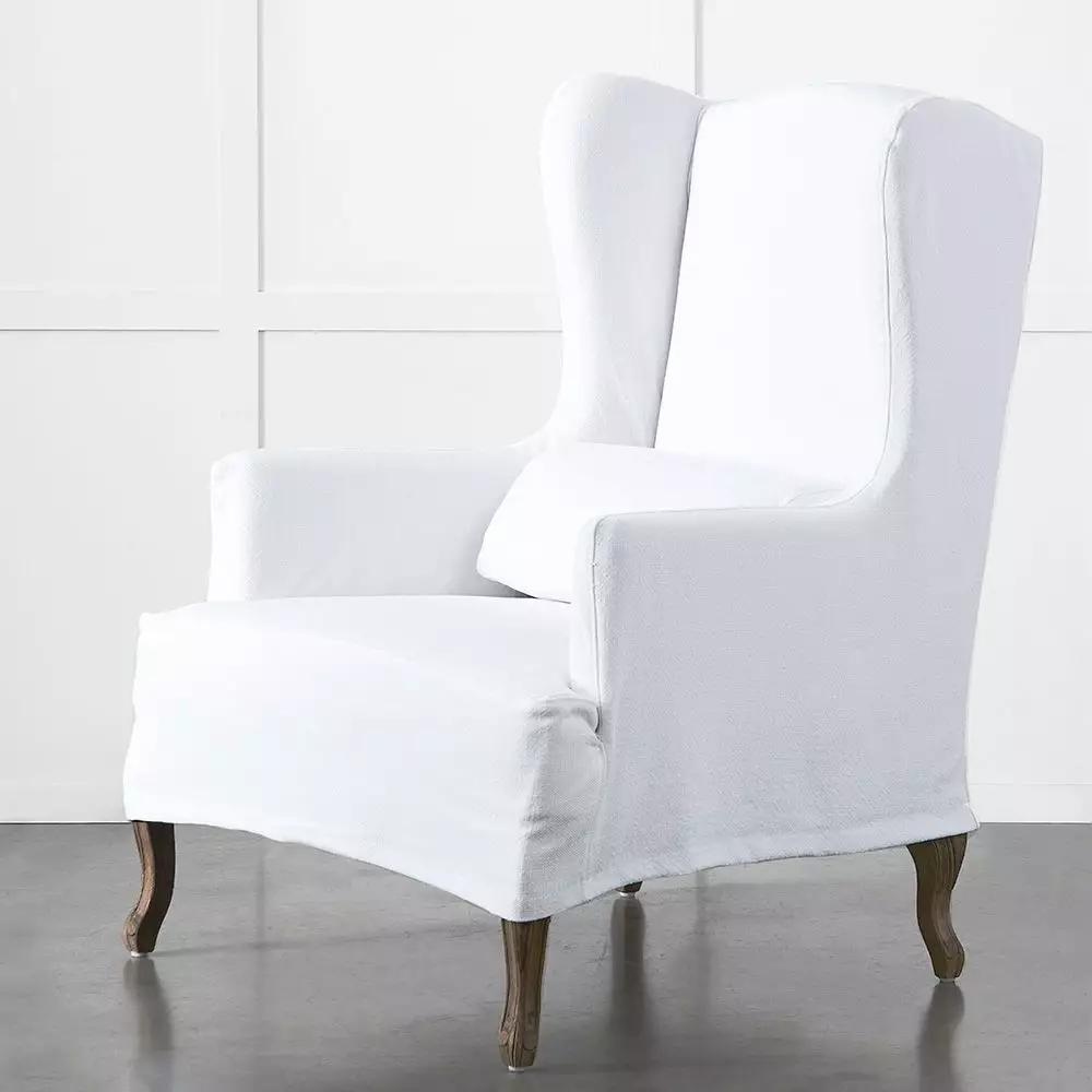 Armchairs | Ludwig Armchair White Armchairs Armchairs