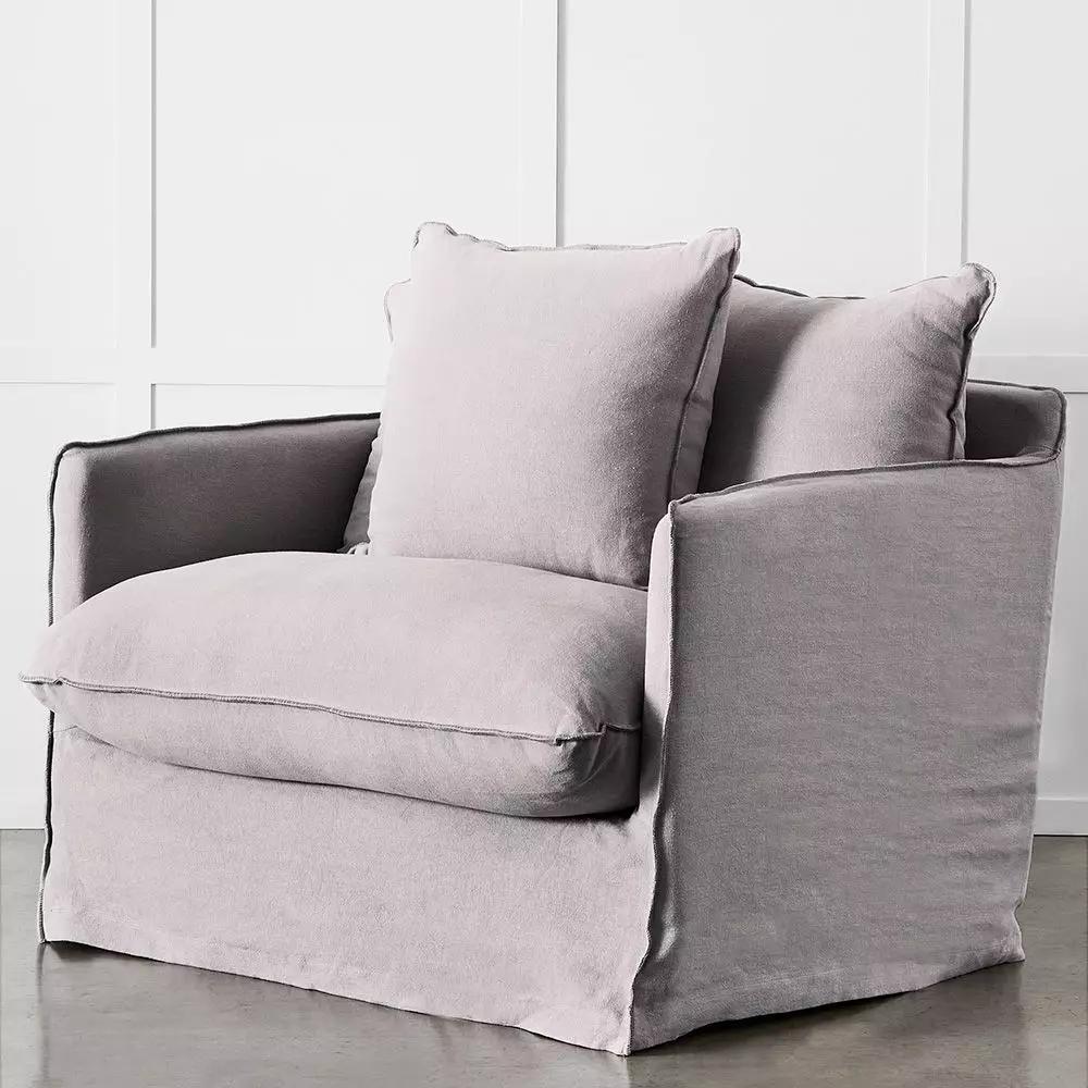 Armchairs | Sorrento Armchair Dove Armchairs Armchairs