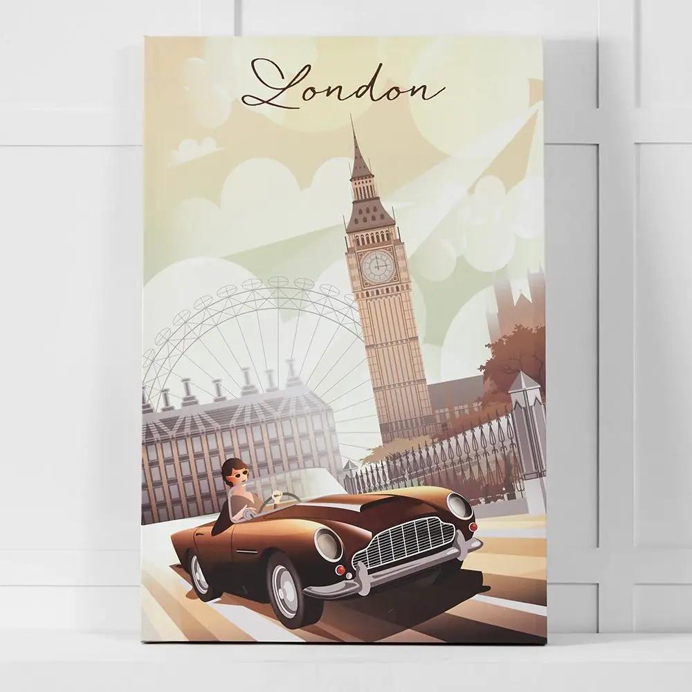 Artwork | London Canvas 60X90 Multi Artwork Artwork