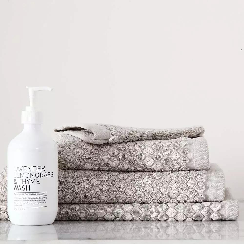 Bath Towels | Aurora Bath Towel Dove Bath Linens Bath Towels