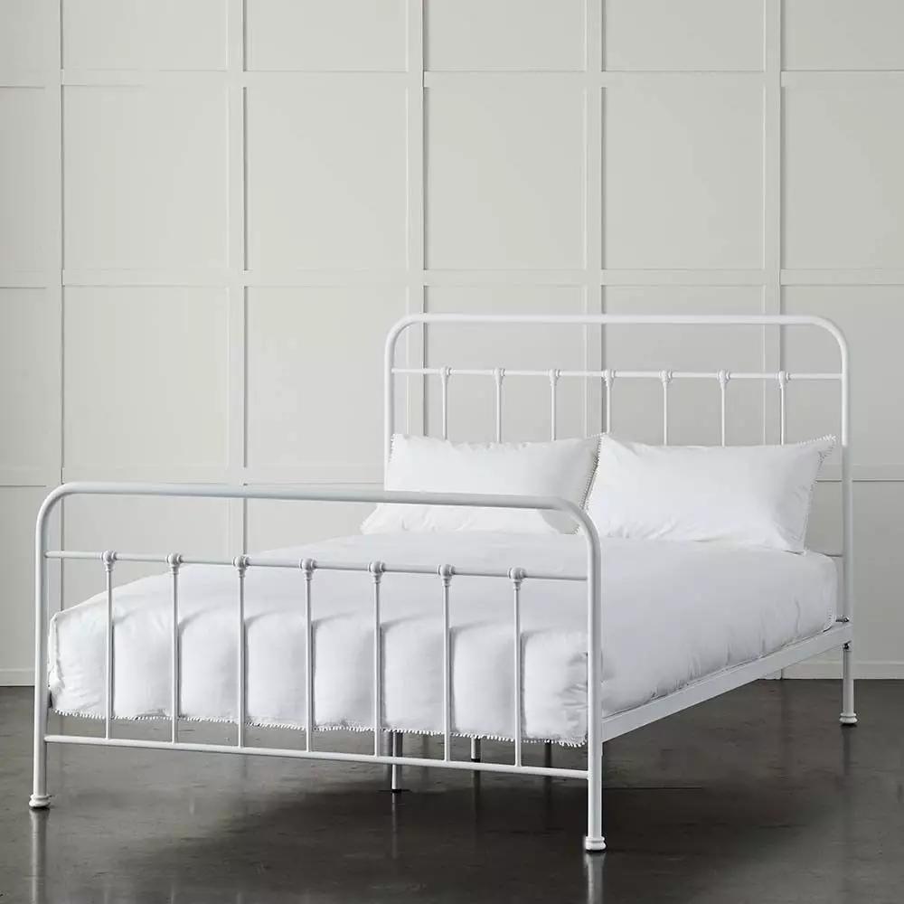 Beds & Bedheads | Alexander Queen Bed White Beds & Bedheads Beds & Bedheads