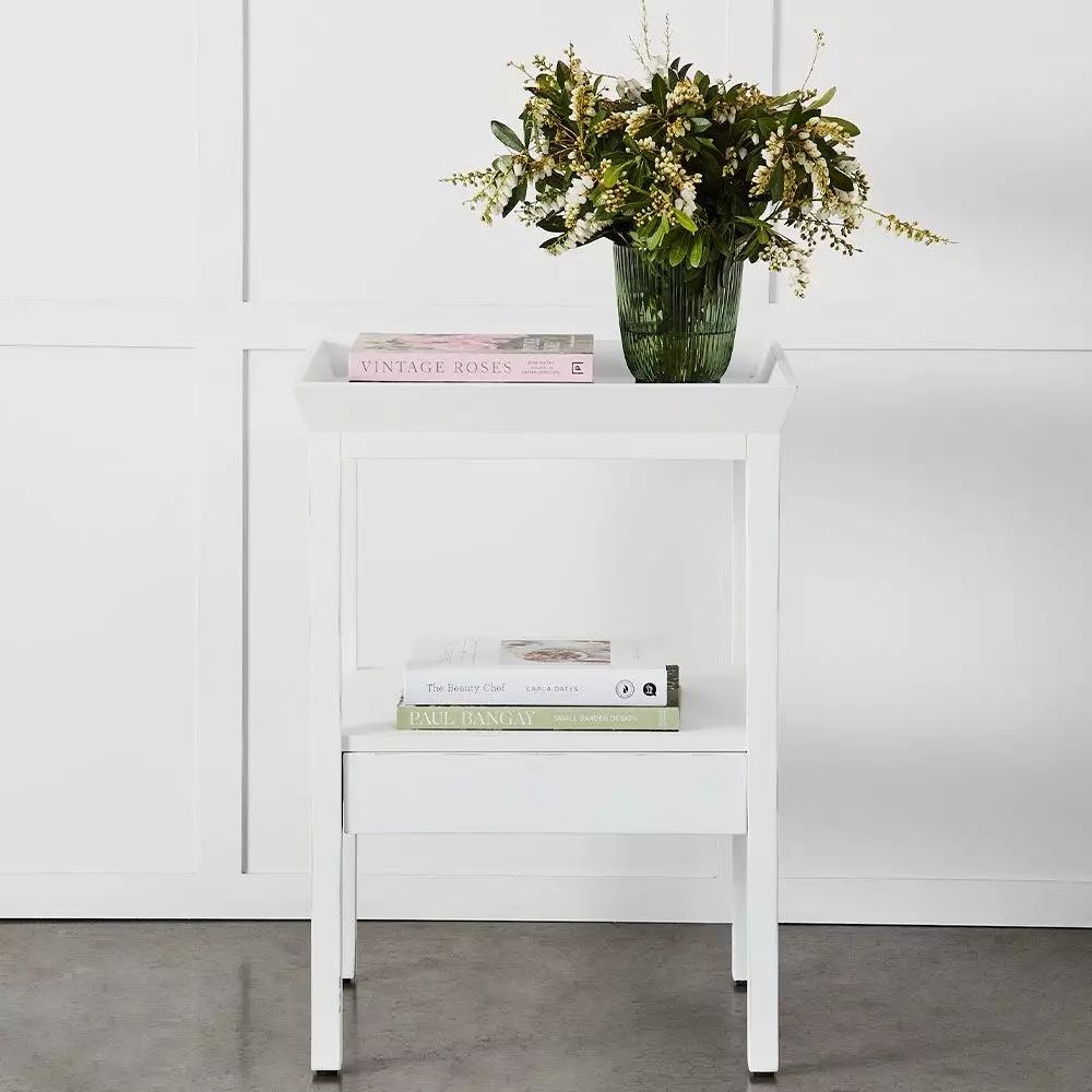 Bedside Tables | Barossa Bedside Table White Bedside Tables Bedside Tables