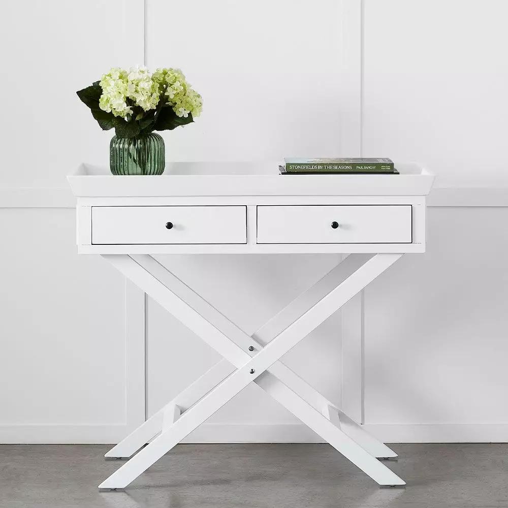 Bedside Tables | Butlers Table White Furniture Bedside Tables