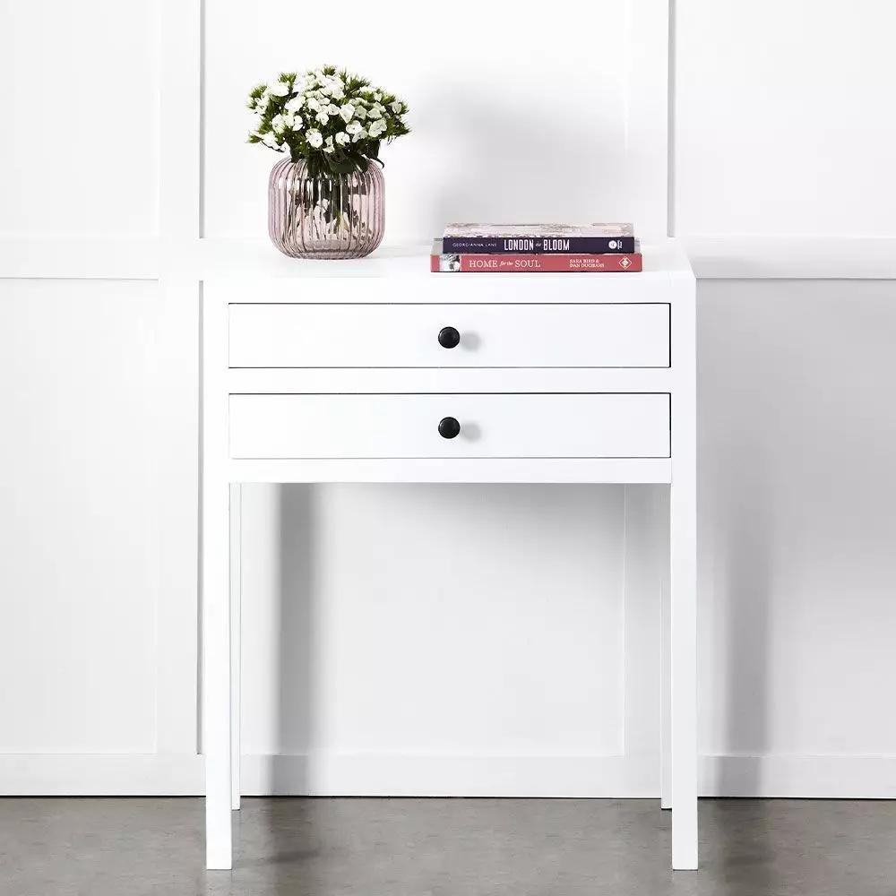 Bedside Tables | Mckenzie Bedside Table White Bedside Tables Bedside Tables