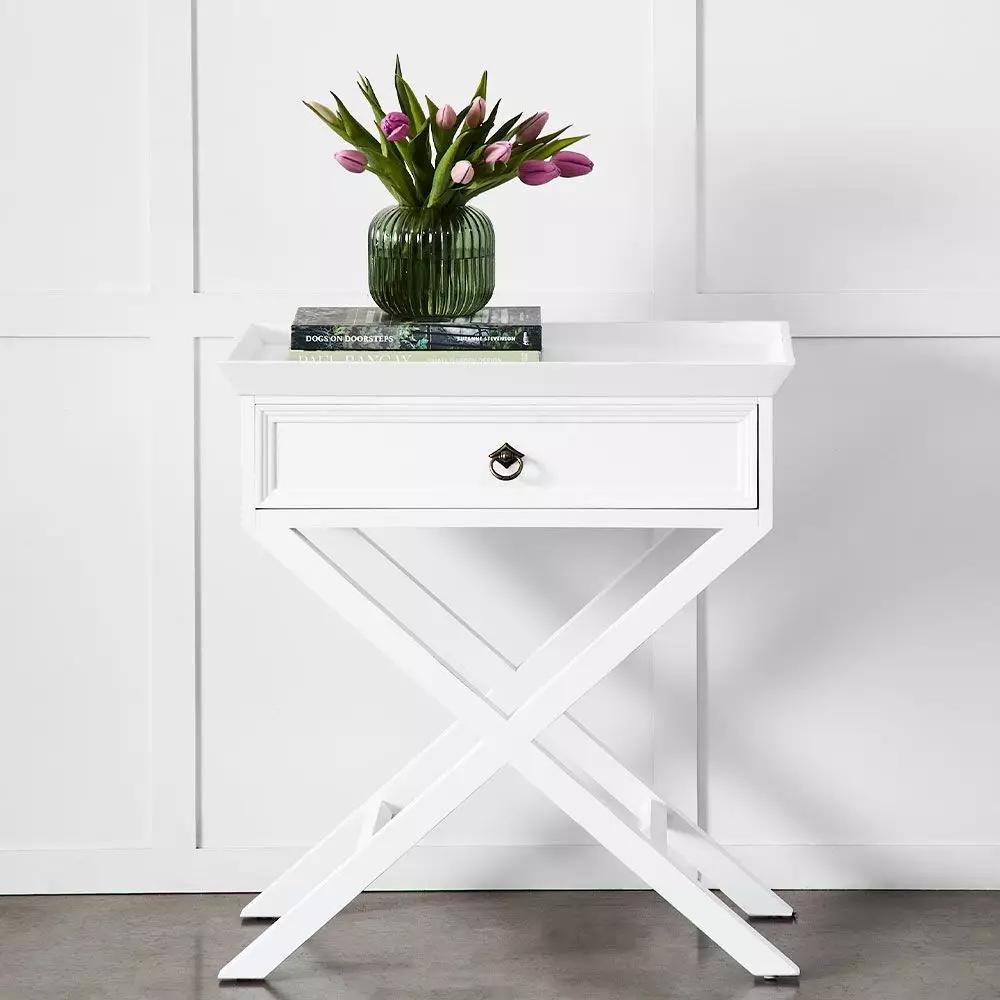 Bedside Tables | Sinclair Bedside Table White Bedside Tables Bedside Tables