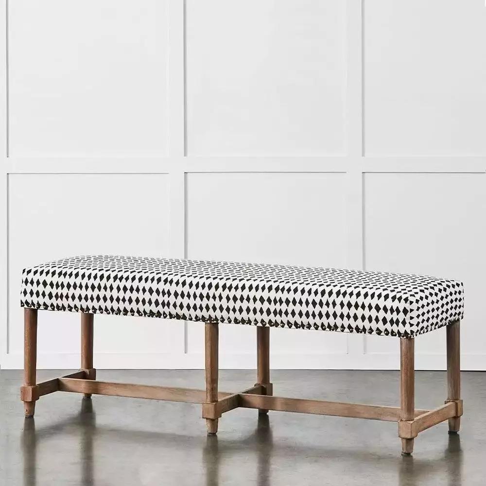 Benches | Khadi Diamond Bench Forest Furniture Benches