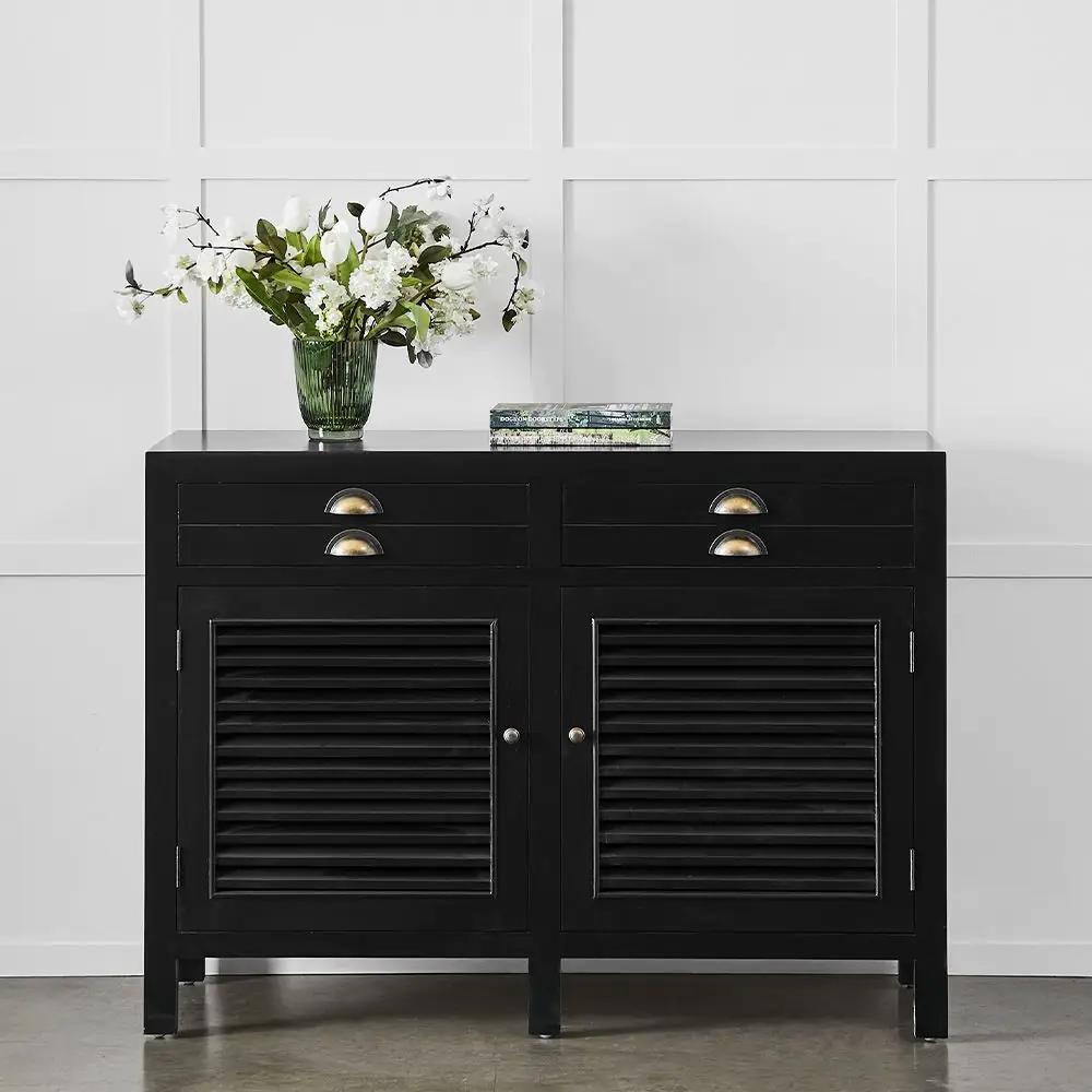 Buffets & Sideboards | Curtis Sideboard Black Buffets & Sideboards Black