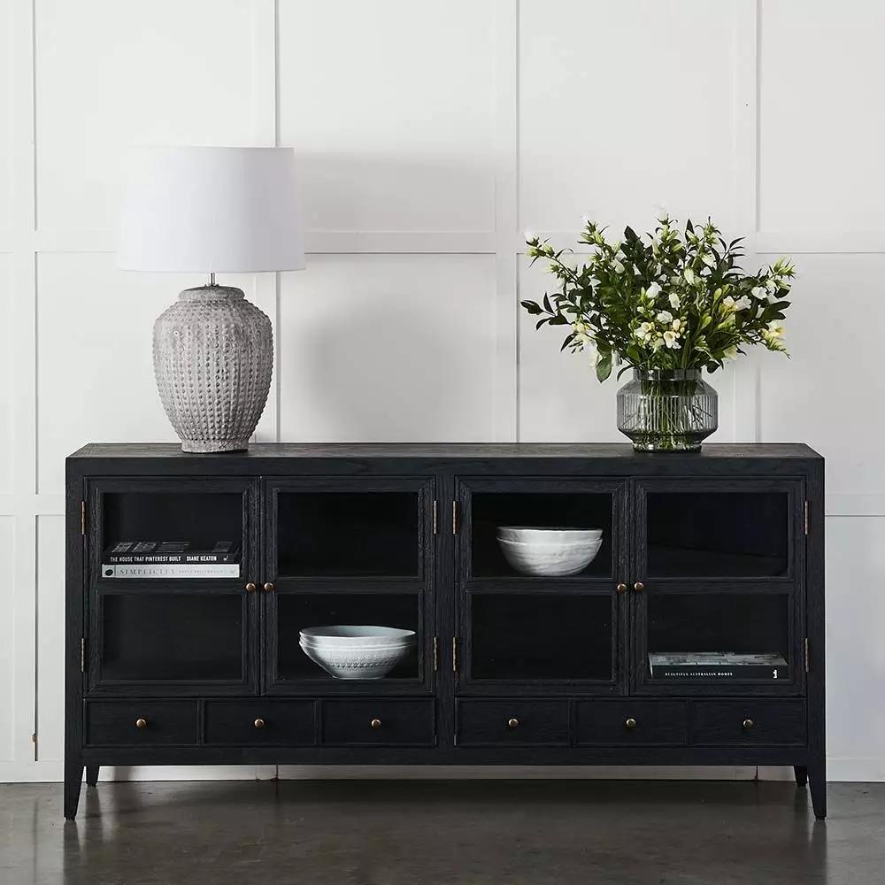 Buffets & Sideboards | Fitzroy Sideboard Black Buffets & Sideboards Black