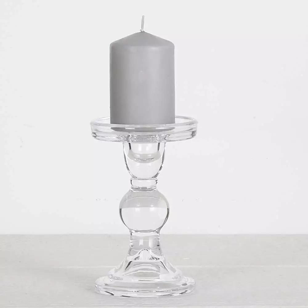 Candles & Candleholders | Elsa Candlestick Glass Candles & Candleholders Candles & Candleholders