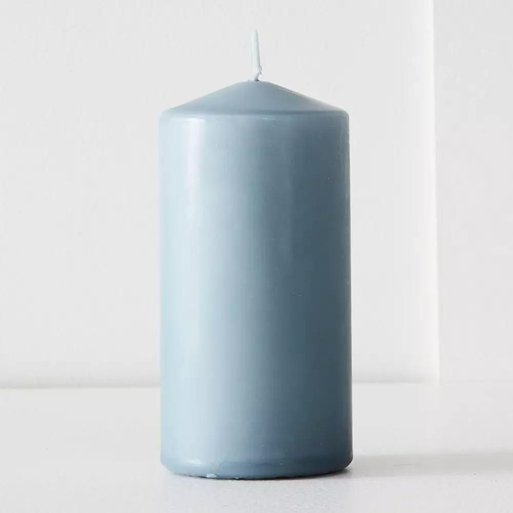 Candles & Candleholders | Siena Pillar Candle 12Cm Cloud Candles & Candleholders Candles & Candleholders