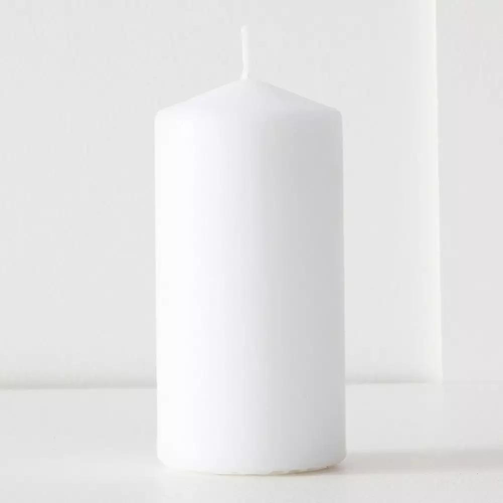 Candles & Candleholders | Siena Pillar Candle 12Cm White Candles & Candleholders Candles & Candleholders