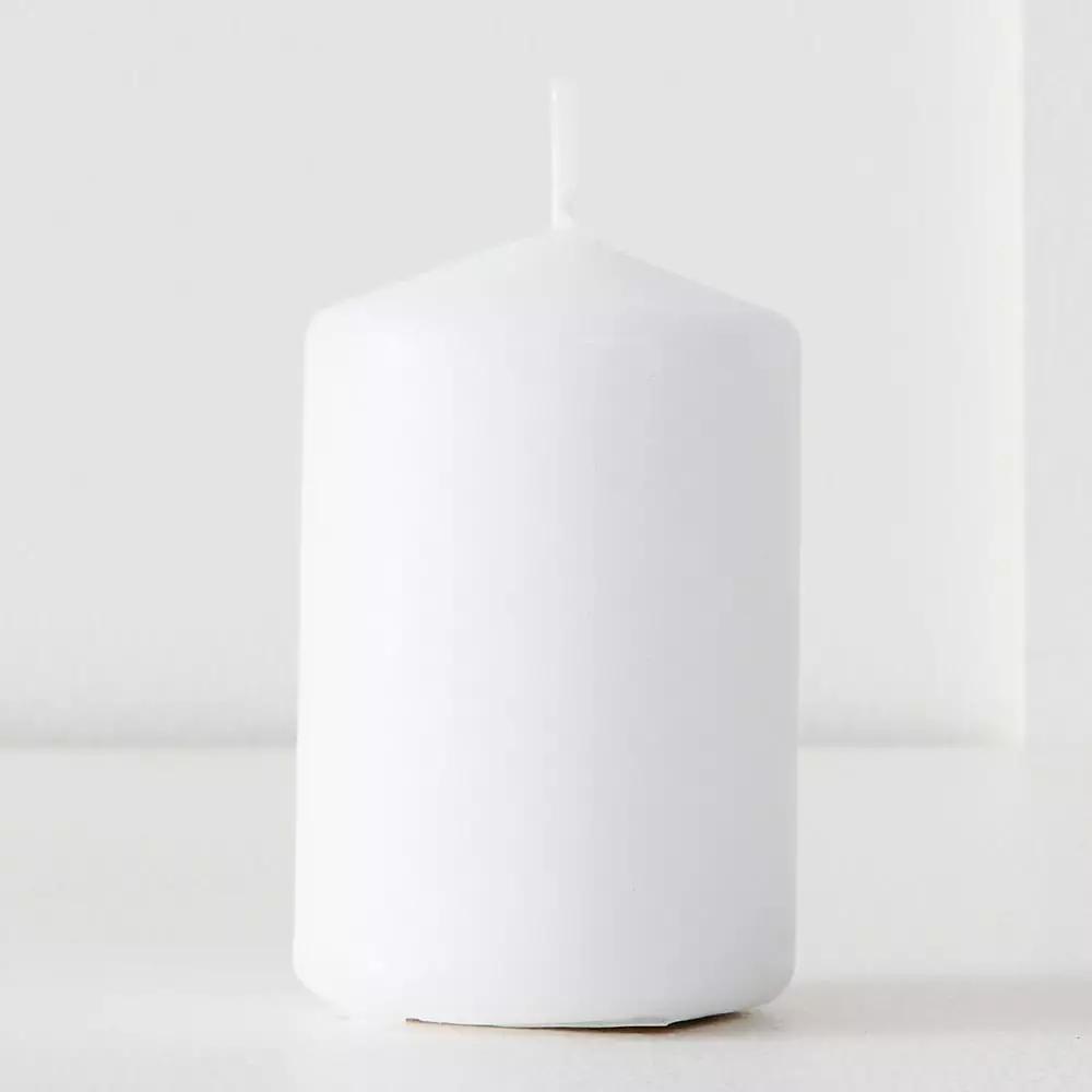 Candles & Candleholders | Siena Pillar Candle 7.5Cm White Candles & Candleholders Candles & Candleholders