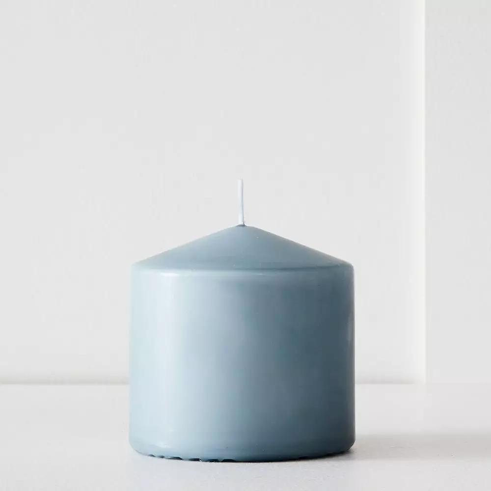 Candles & Candleholders | Siena Pillar Candle 9Cm Cloud Candles & Candleholders Candles & Candleholders