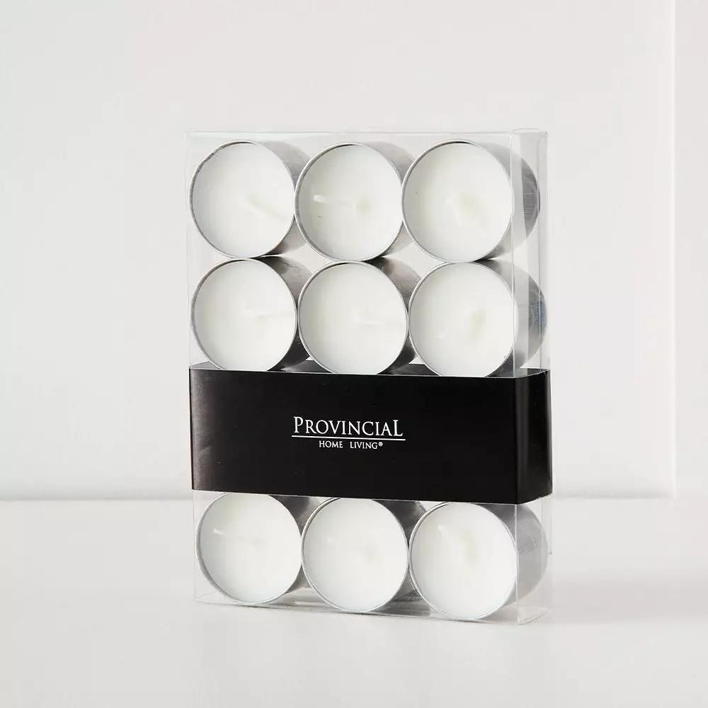 Candles & Candleholders | Siena Tealight Candles 12 Pk White Candles & Candleholders Candles & Candleholders