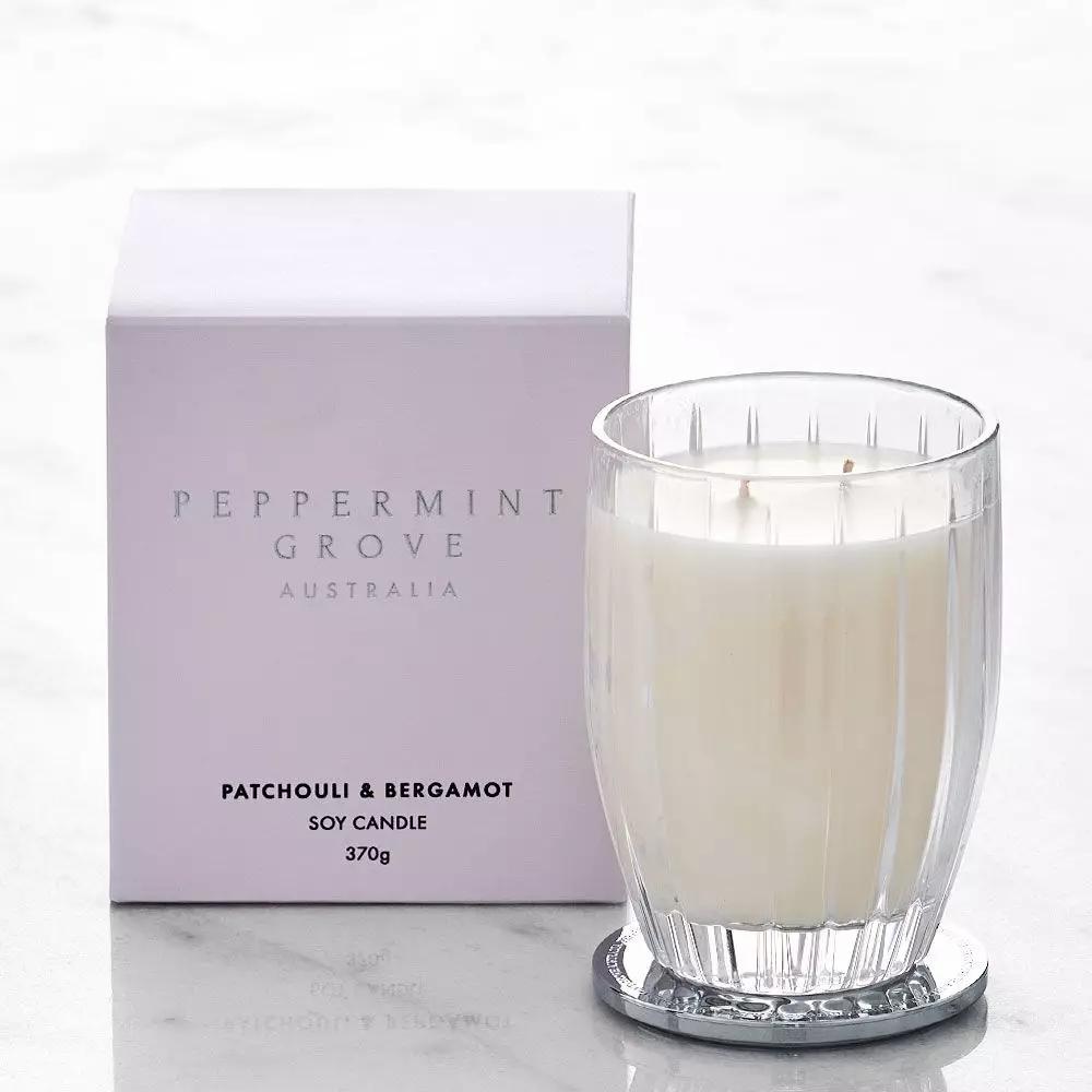 Candles & Scents | Patchouli & Bergamot Candle White Candles & Scents Candles & Scents