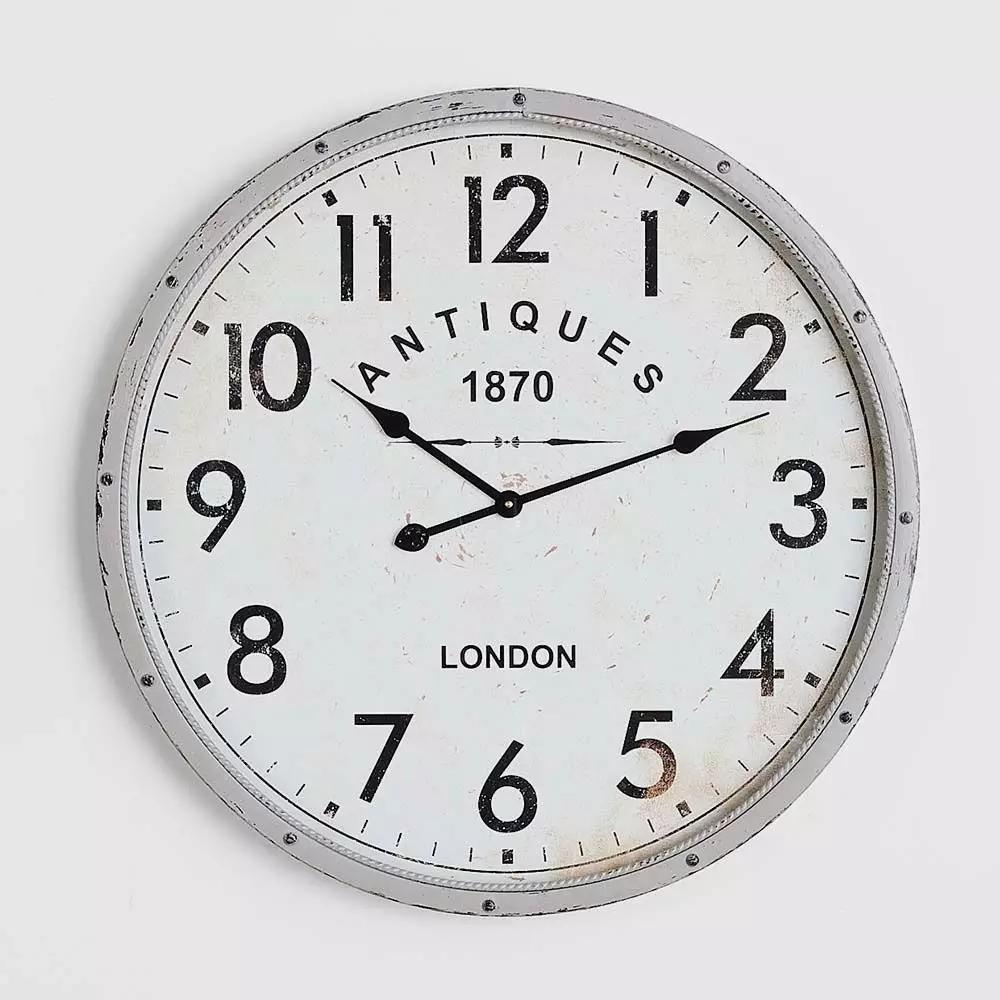 Clocks | Union Antique Clock Grey Clocks Clocks