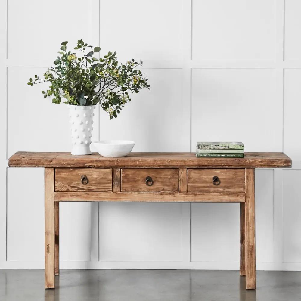 Console & Sofa Tables | Albany Antique Console Table Natural Console & Sofa Tables Console & Sofa Tables