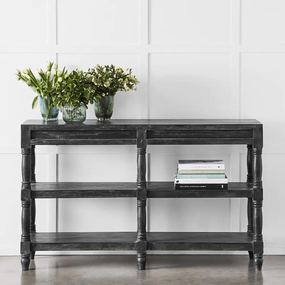 Console & Sofa Tables | Everton Console Table Black Console & Sofa Tables Black