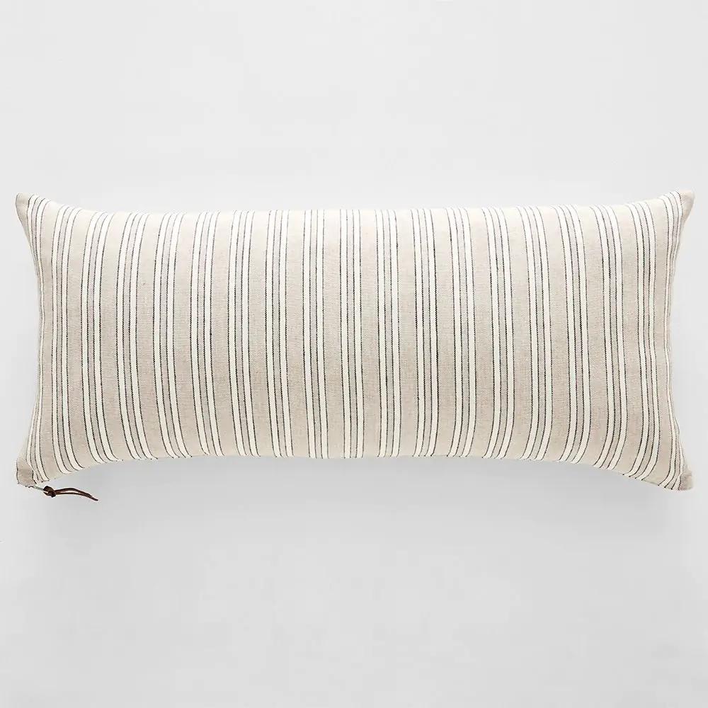 Cushions | Arcadia Stripe Cushion 40X90 Natural Cushions Cushions