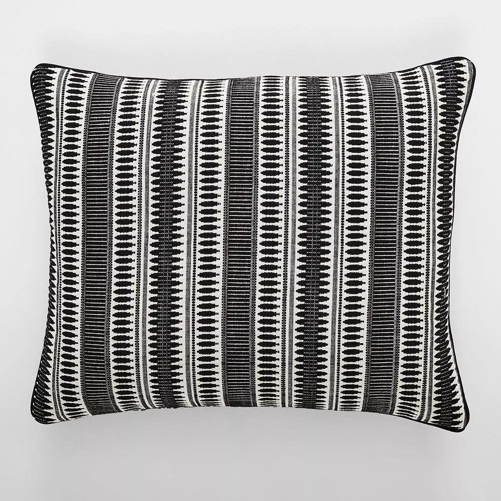 Cushions | Aztec Cushion 50X60 White & Black Cushions Cushions