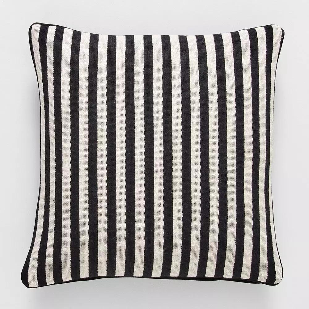 Cushions | Bandar Cushion 50X50 Black & Ivory Cushions Black & Ivory