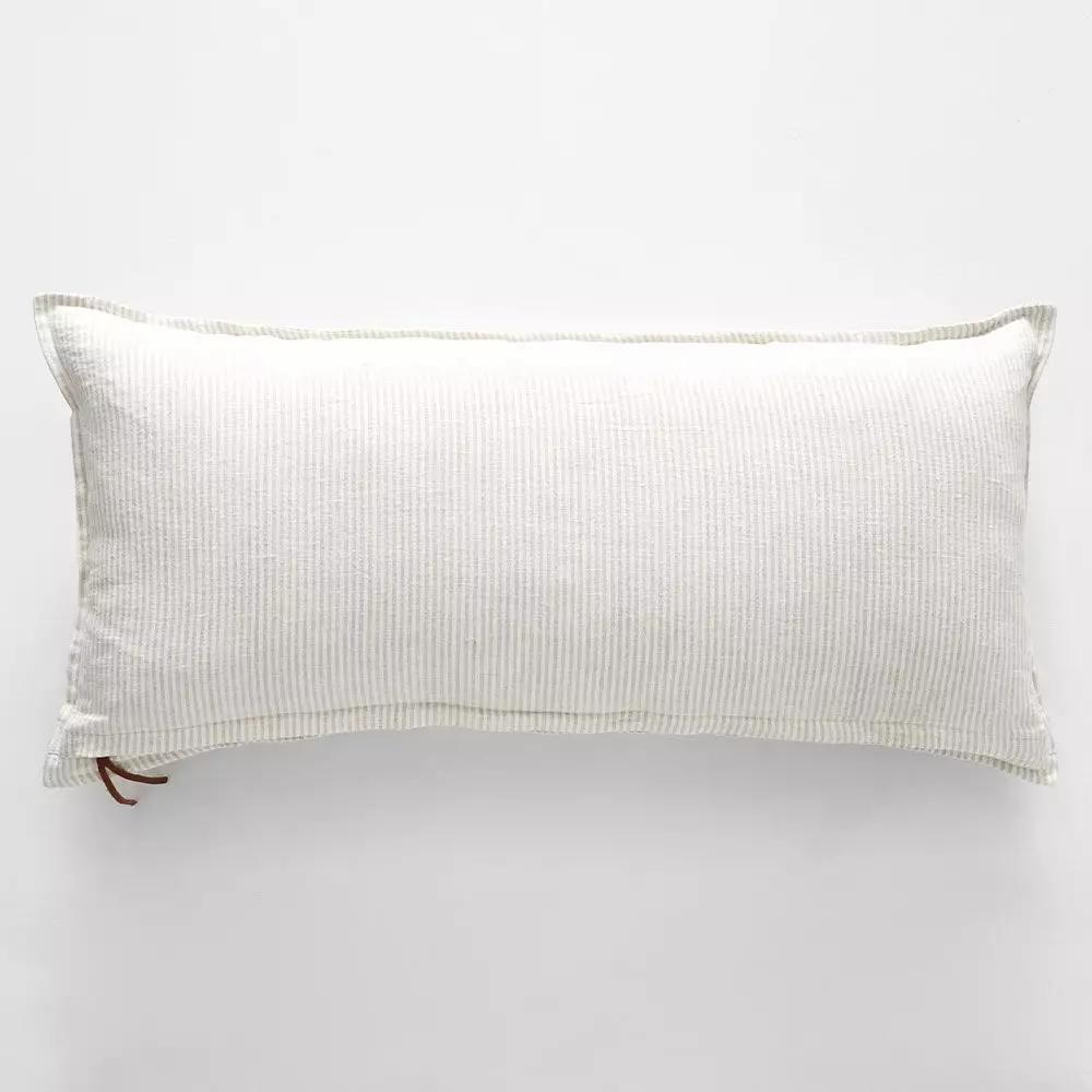 Cushions | Bengal Stripe Cushion 40X90 Natural Cushions Cushions