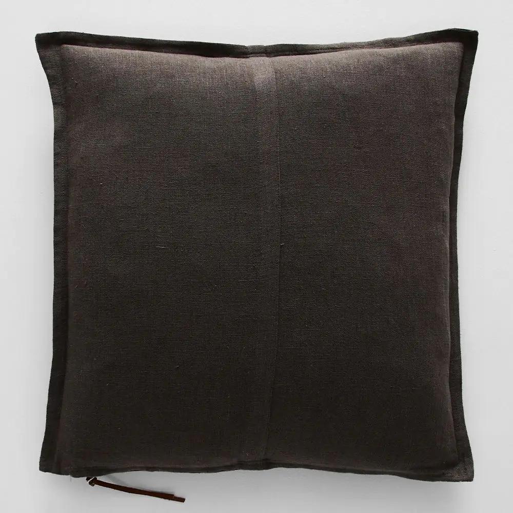 Cushions | Nisha Cushion 55X55 Chocolate Cushions Chocolate