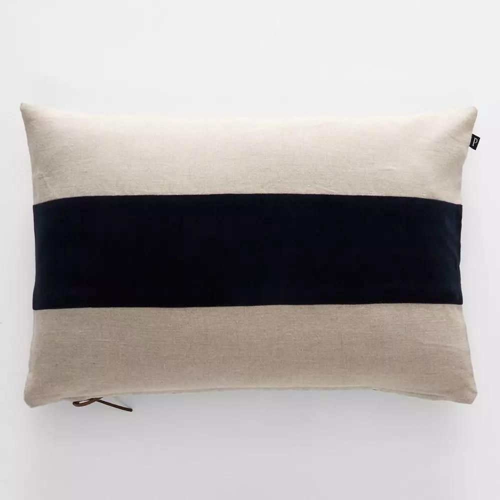 Cushions | Oxley Stripe Cushion 40X60 Indigo Cushions Cushions