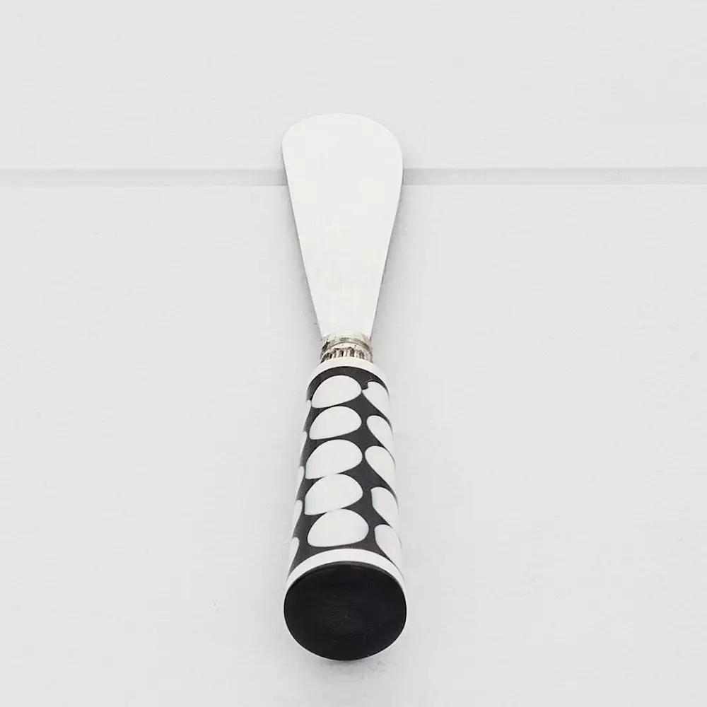 Cutlery | Corfu Spreader Black & White Cutlery Black & White