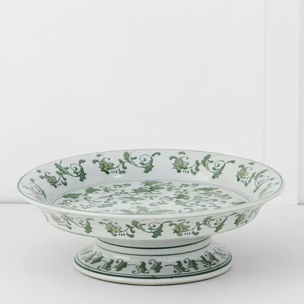 Decorative Accents | Kowloon Bowl Green & White Decorative Accents Decorative Accents