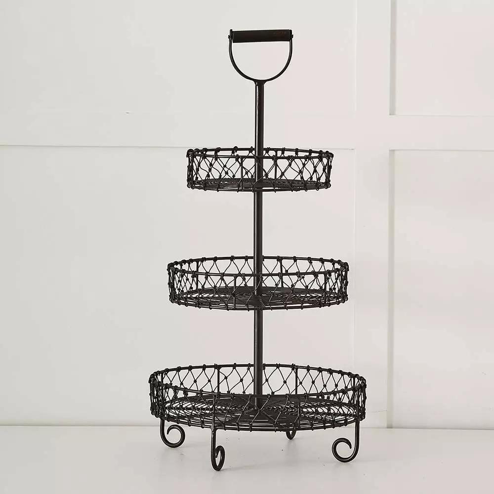 Decorative Accents | Mayotte 3 Tier Stand Coffee Decorative Accents Coffee