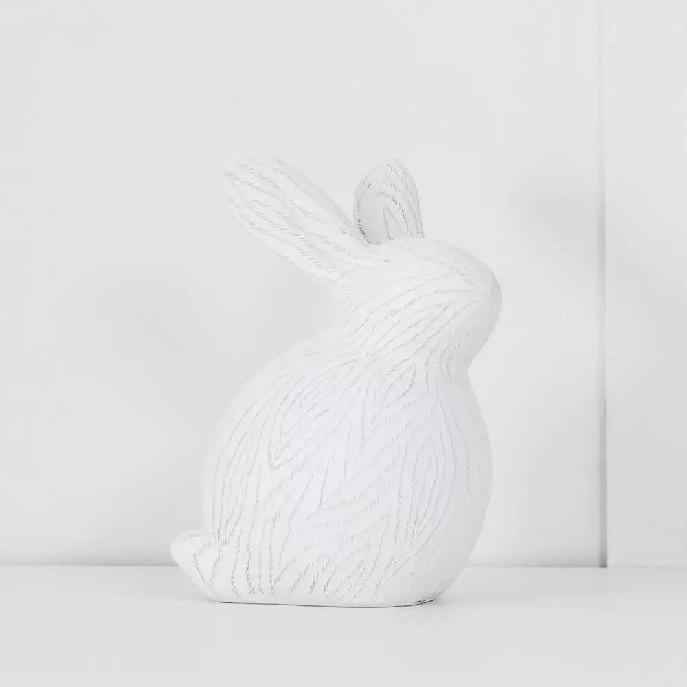 Decorative Accents | Rascal Rabbit Decoration L White Decorative Accents Decorative Accents