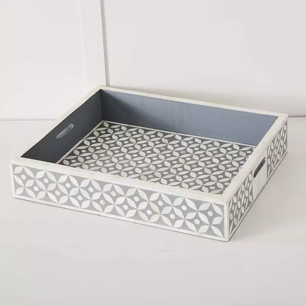 Decorative Accents | Richardson Mia Tray Dove Decorative Accents Decorative Accents