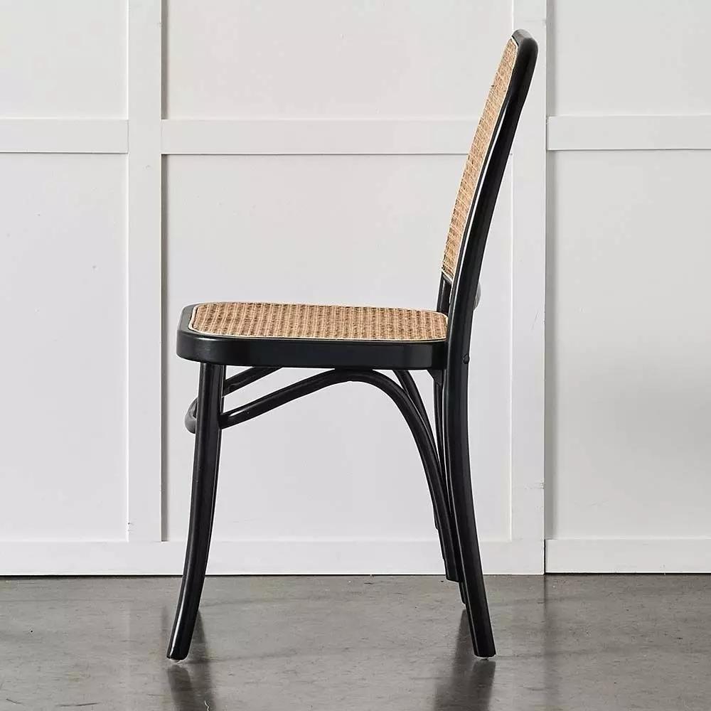 Dining Chairs | Saxon Dining Chair Black Chairs Black