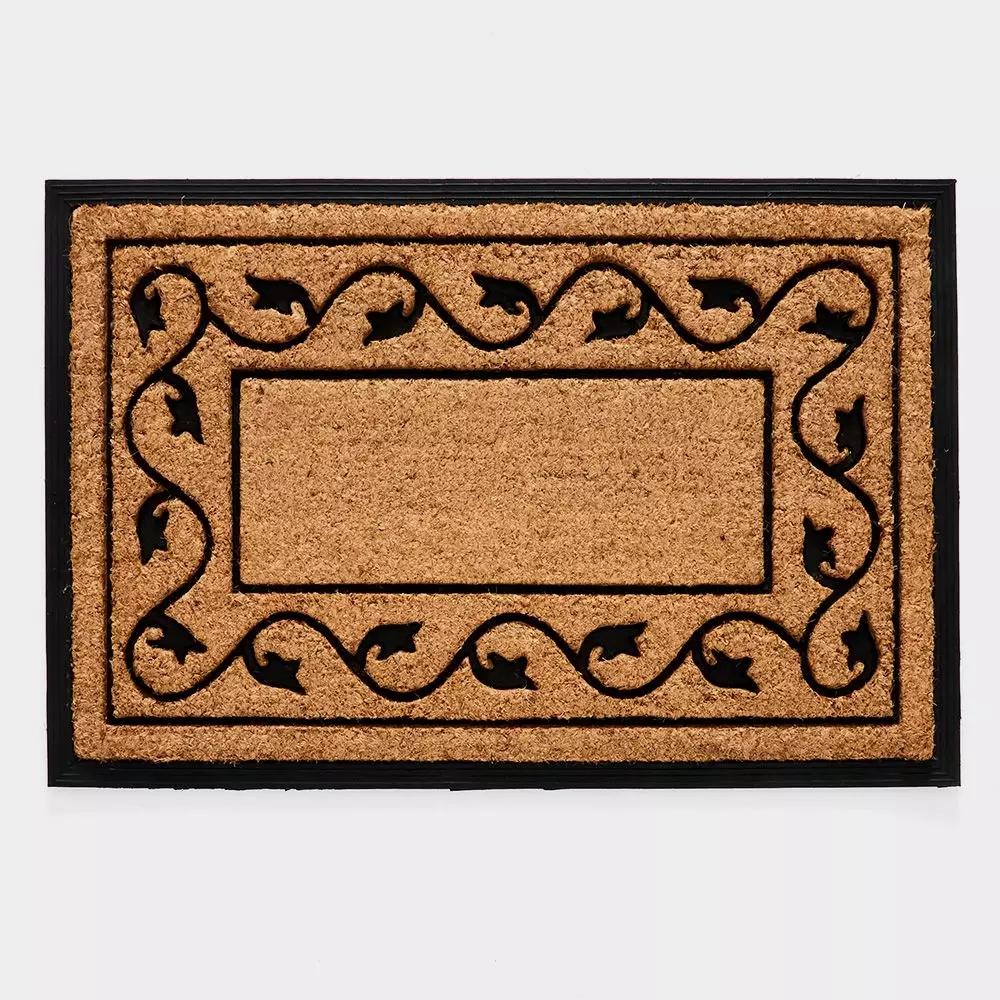 Doormats | Rubber Doormat 90X60 Black Doormats Black