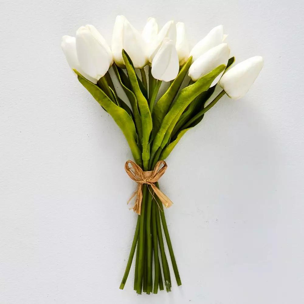 Flowers & Greenery | White Tulip Bunch White Flowers & Greenery Flowers & Greenery