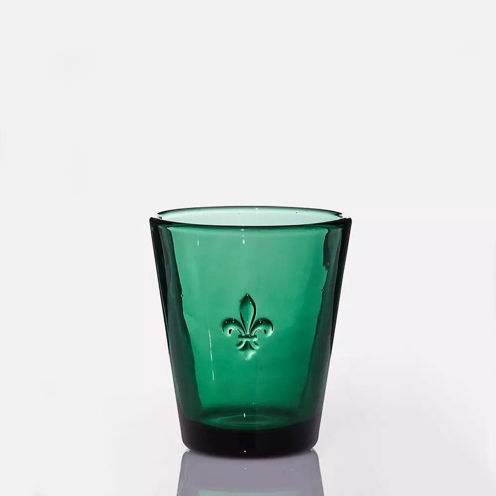 Glassware | Fleur De Lys Tumbler Forest Dining Forest