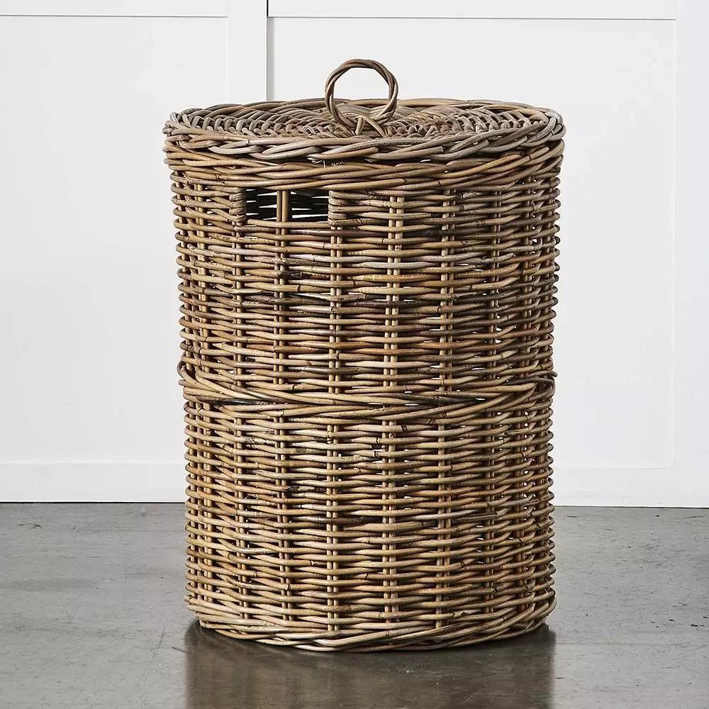 Hampers & Laundry | Kubu Laundry Basket Kubu Grey Baskets & Hampers Baskets & Hampers