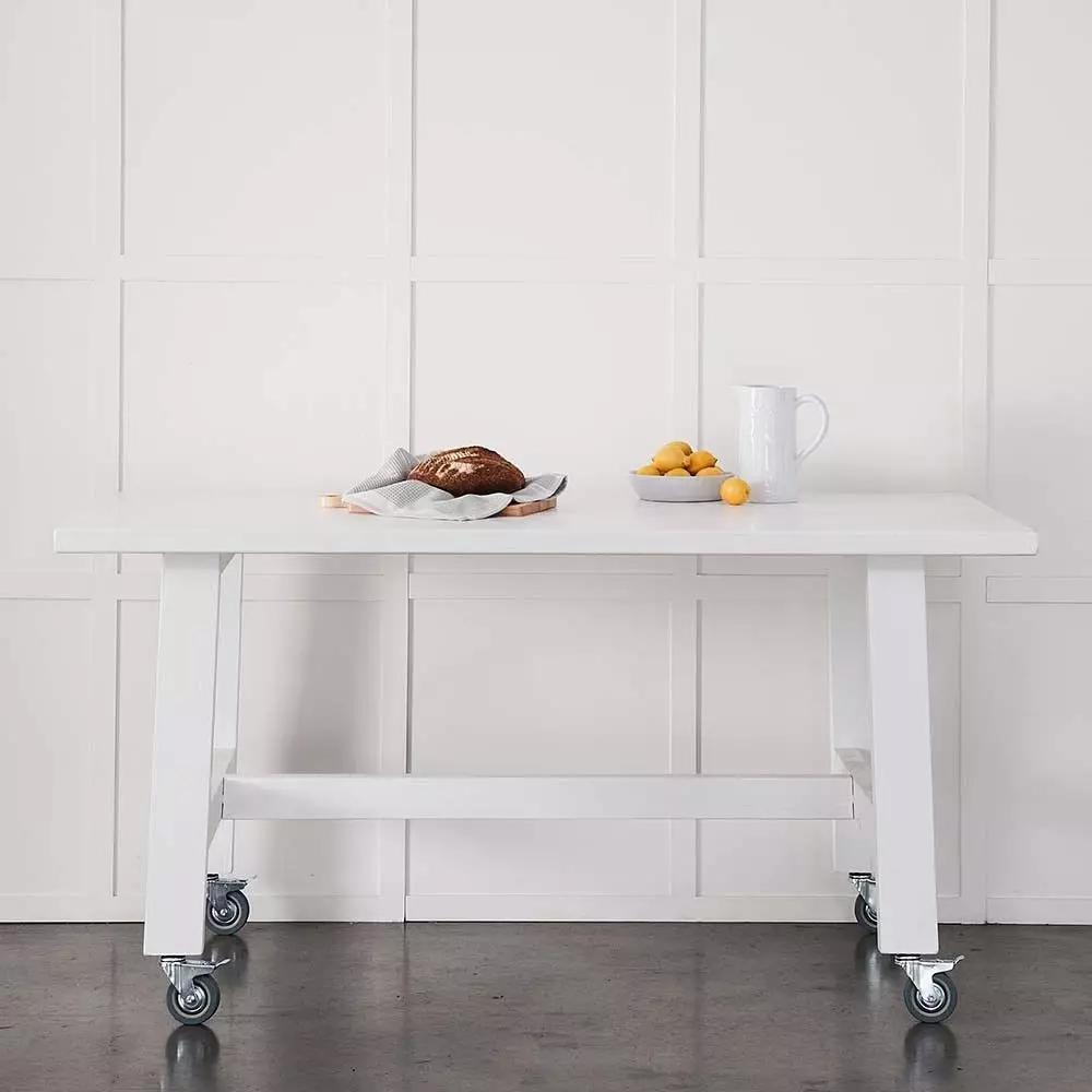 Island Benches | Van Gogh Kitchen Bench White Furniture Island Benches