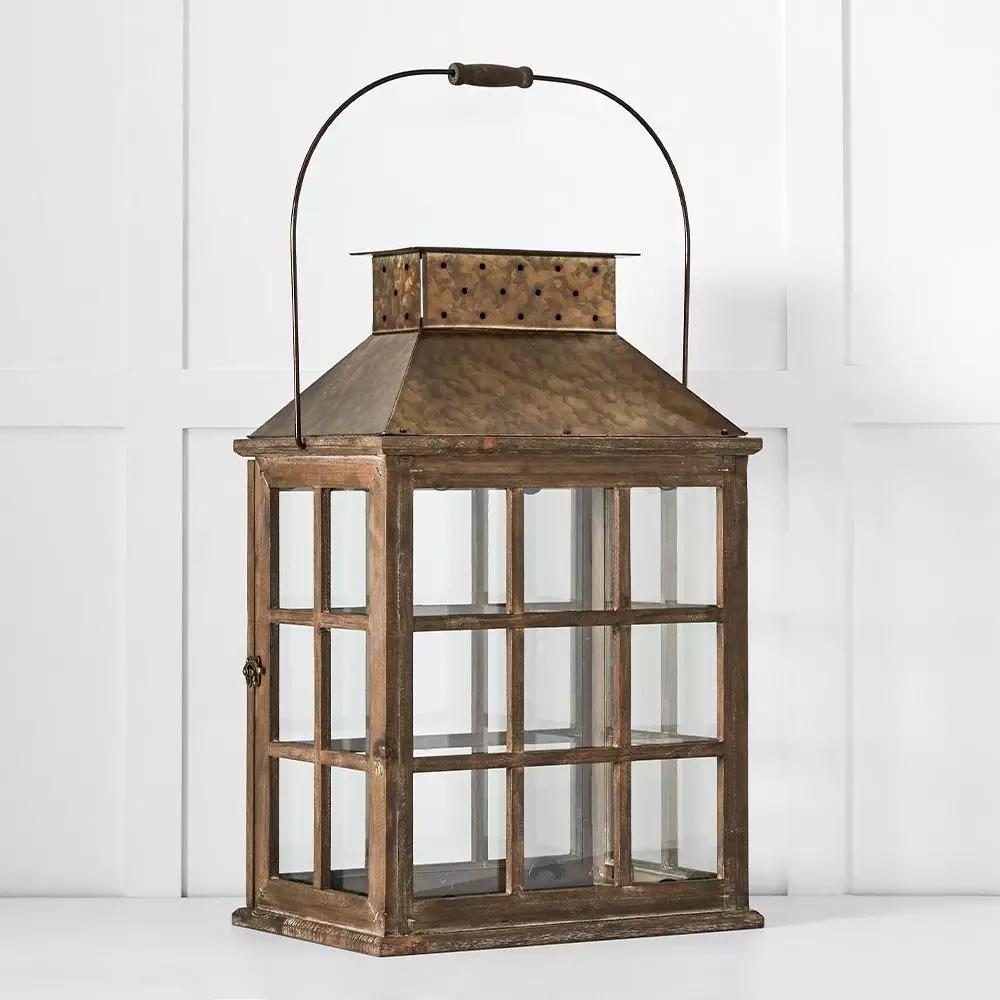 Lanterns | Alain "Antique" Lantern Natural Homewares Lanterns