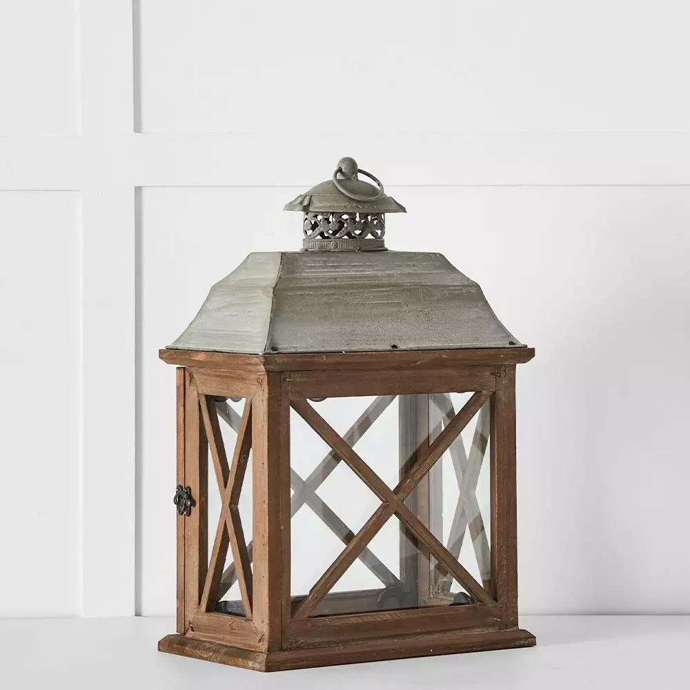 Lanterns | Alexis Antique Lantern Clear Homewares Clear