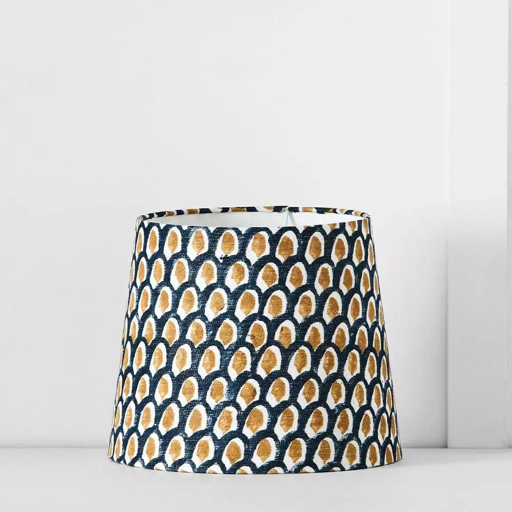 Lighting | Nyra Lamp Shade Indigo Saffron Homewares Indigo Saffron