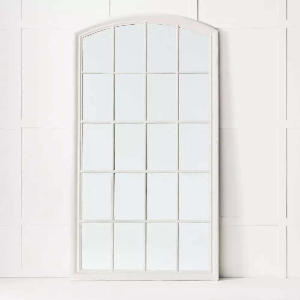 Mirrors | Magnifique Mirror Aged White Homewares Aged White