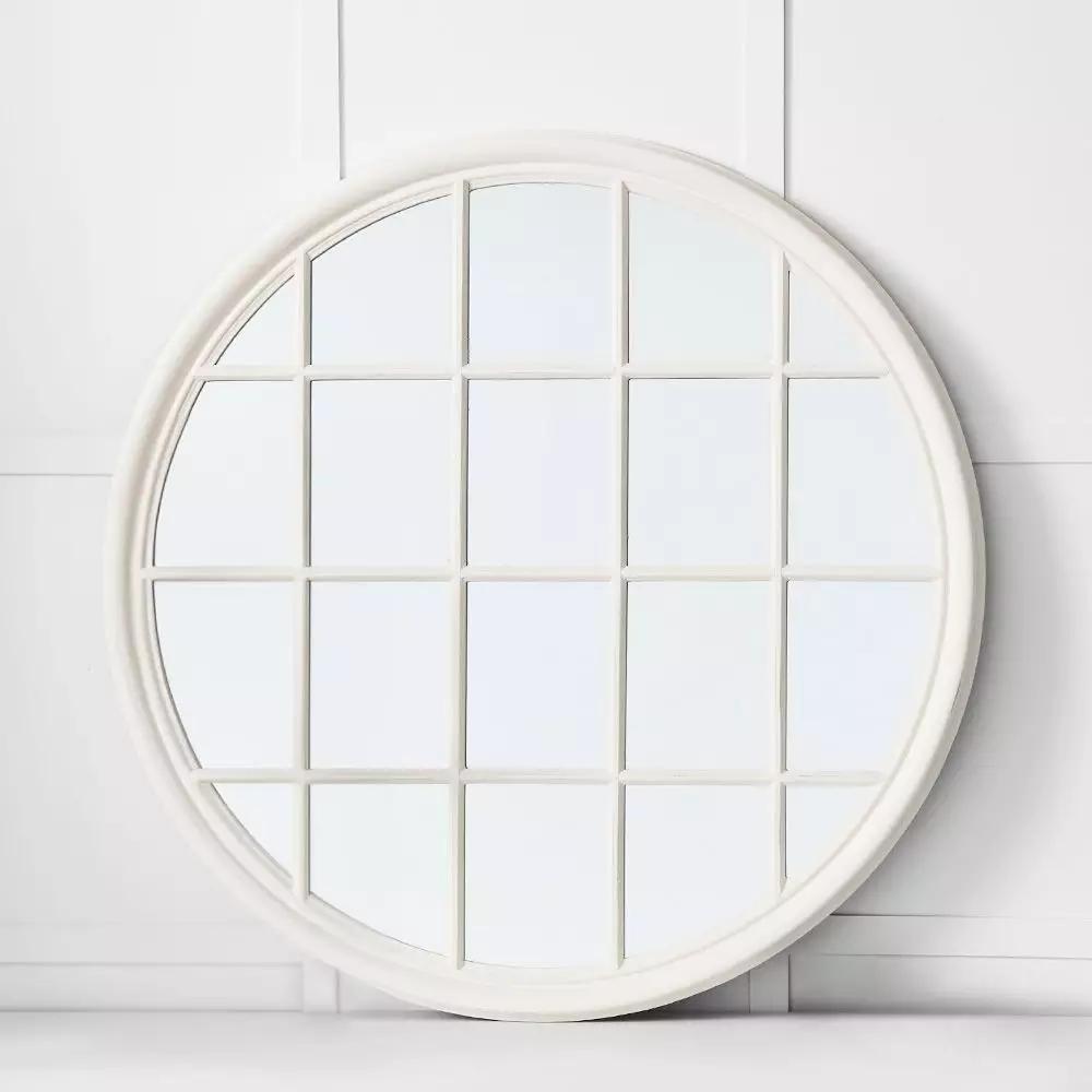 Mirrors | Magnifique Mirror Aged White Homewares Aged White