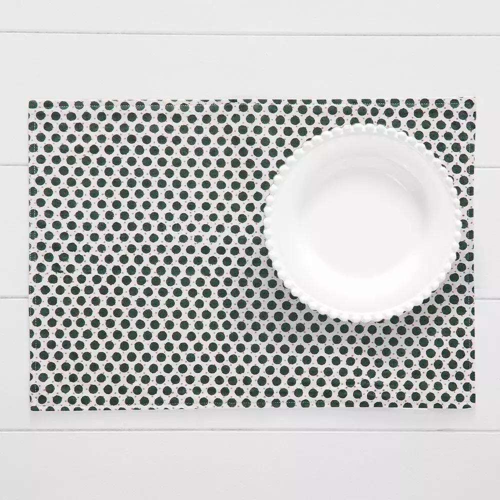 Napery | Callie Placemat Forest Dining Forest