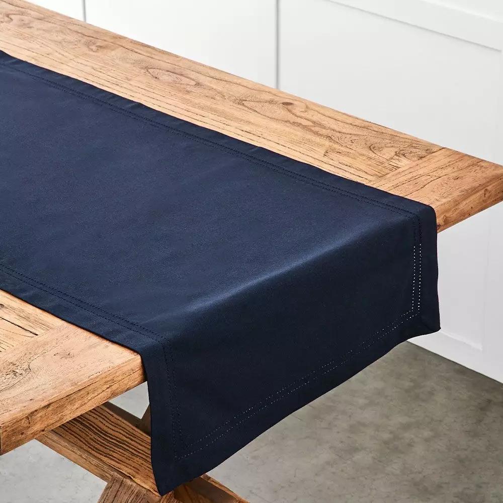 Napery | Hayman Table Runner Ink Dining Ink