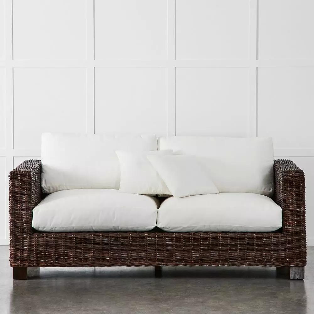 Outdoor Lounging | Florida 2.5 Seater Sofa Mocha Furniture Mocha